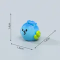 Linda figurita de arándano en miniatura para decoración DIY de 1,4 cm x 1,6 cm - Arándano
