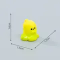 Figura de fruta de limón amarillo linda en miniatura para decoración de bricolaje - Plátano
