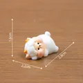 Adorabile statuina di pecora in miniatura per decorazioni fai-da-te, 2,8x2,2x1,6 cm - Pecora
