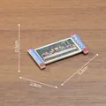 Miniature resin scroll painting of The Last Supper for dollhouse DIY decor, 5.2cm size - The Last Supper / 5.2x2.8x0.5cm