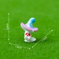 Figurine miniature de champignon fantôme d'Halloween pour décorations de jardin DIY - Champignon Fantôme (1#)