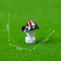 Figurine miniature de champignon fantôme pour décoration de micro-jardin féerique - Champignon Crâne Criant (2#)