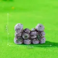 Miniature resin stone wall ornament for garden micro-landscape DIY terrarium decoration - 12# Stone Fence
