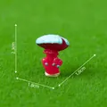 Figurine miniature de champignon fantôme d'Halloween pour décor de micro-paysage - Champignon Doigt Coupé (5#)