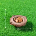 Miniature vintage fire pit dollhouse accessory with clear size markings 3.3x1.2cm. - 1# Fire Pit