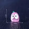 Pink luminous miniature Halloween ghost figurine for DIY micro landscape, 1.1x0.9cm - Luminous Pumpkin