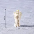 Miniature resin praying angel figurine for dollhouse micro landscape decoration 4.4cm - 2# Angel