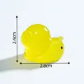 Miniature figurine d'escargot lumineuse jaune pour micro-paysage et décoration DIY - Escargot / Jaune