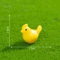 Miniatuur geel kuiken beeldje voor tuin micro landschap DIY boerderij decoratie, 2.7cm - Groot Kuiken