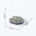 Ornement fossile de Tyrannosaure Rex miniature 3,1x2x0,8cm pour micro-paysage DIY décor. - 3.1cmx2cmx0.8cm / 1# Spinosaure