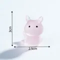 Miniature de lièvre de mer chat rose pour décoration de micro paysage DIY 3cm taille - Limace de Mer / Rose