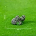 Miniature simulation rockery mountain for micro landscape garden decoration 3.8cm - 2.0x3.8cm