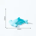 Mini figurine de requin-marteau bleu pour paysage d'aquarium, déco DIY, 2,6 cm x 0,9 cm - Requin-marteau (2#) / 2.6cm x 0.9cm / Bleu clair