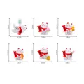 Miniature lucky cat figurines set with specific dimensions for DIY dollhouse decoration - Second Generation Lucky Cat / Single Model