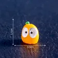 Miniatuur Halloween lichtgevende elfenfiguur voor microlandschap, maat 1,1x0,9 cm - Pompoen