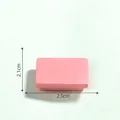 Base de pedestal rectangular en miniatura rosa para paisajes de micro DIY, 2,5 x 2,1 cm - 9# Trineo Pequeño