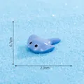 Figurine miniature de raie bleue en résine pour décor de paysage d'aquarium DIY 2,3cm - Raie Manta