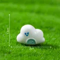 Figura de casa de nube blanca en miniatura para decoración de jardín de micro paisaje - Casa de Nube