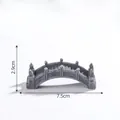 Miniature retro stone arch bridge for fairy garden micro landscape DIY gardening decor - Carved Stone Arch Bridge