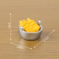 Miniature Korean bibimbap stone pot resin food play model for dollhouse DIY decoration - Fish Cake Skewers
