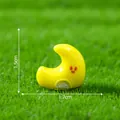 Figura en miniatura de luna amarilla para micro paisajes y decoración de jardín - Cabaña de la Luna