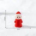 Miniature red doll figurine for micro-landscapes, 3.5cm tall decorative ornament - 2.0cmx3.5cm / 4# Red Doll
