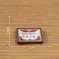 Miniature retro honorary household plaque 1:12 scale dollhouse decor accessory 2.2cm - Certificate of Merit (C3340)