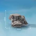 Miniature stone landscape ornament for DIY garden decoration, 4.2cm width - Stone (5#)
