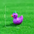 Cute purple eggplant duck micro landscape figurine for DIY fairy garden decoration - Eggplant Duck