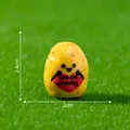 Mini cute potato figurine holding a heart for DIY garden landscaping decoration - You Are Amazing Potato / 2.4x2cm