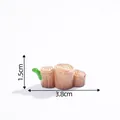 Miniature decorative resin tree stump ornament for terrarium and fairy garden DIY, 3.8x1.5cm - 6# Triple Log Stump