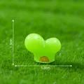 Miniatura de casa verde para micropaisajes, 1,8 cm de ancho para decoración de jardín DIY - Casa de Plántula