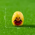 Miniature cute yellow potato figurine with heart for garden DIY decor, 2.4cm x 2cm - You Are Awesome Potato