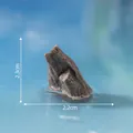 Miniature textured landscape stone for fairy garden DIY decoration, measures 2.3x2.2cm. - Stone (9#)