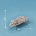Detail view of miniature micro-landscape garden DIY decorative rock accessory in grey - Stone (10#)