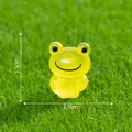 Schattig lichtgevend kikkerbeeldje voor mos-micro-landschap decoratie, 1,5 cm hoog - Lichtgevende kikker / 1,5cm x 1,1cm / Geel