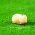 Cute resin guinea pig miniature for moss landscape gardening diy decoration - Guinea Pig Miniature / 5# Lying Down