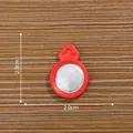 Miniature vintage red military flask model for dollhouse DIY decoration - Red Mirror / 1# Red Mirror Ornament