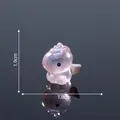Mini iridescent pink electroplated unicorn figurine for DIY micro landscape decoration - Small (1.9cm) / Pink (Model 3 Small)