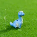 Petite figurine de dinosaure bleue pour bricolage de jardin et micro-paysage - Mamenchisaurus (C2879) / 2.5x2.8cm / 2# Mamenchisaurus