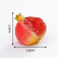 Modello di mezza melagrana in miniatura, dimensioni 2,2 cm x 2,8 cm - Melograno