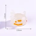 Tiny white luminous sea slug resin figurine for DIY beach micro-landscape decoration - Spotted Sea Slug (5#) / White