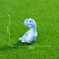 Petite figurine de dinosaure bleu mignonne pour jardinage micro-paysage, 2,4 cm haut - Lufengosaurus (C2879) / 2.0x2.4cm / 4# Lufengosaurus
