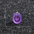 Small purple miniature Halloween pumpkin ornament for dollhouse DIY decor, 1.6x1.2cm size - Purple