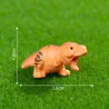 Figurine miniature de dinosaure orange, 3,6 cm de long, 1,8 cm de haut pour paysage - 5# Tyrannosaurus Rex