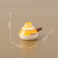 Miniatuur gele konijnen keukentrap ornament voor poppenhuis DIY micro-landschap decoratie - 1.8x2.1x2.9cm / Stijl 2 (Soeppan)
