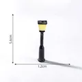 Miniature 5.6cm black street lamp accessory for micro landscape DIY decoration - Column Light (1#) / 5.6cmx1.2cm