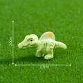 Figurine de dinosaure Spinosaure vert miniature, dimensions 3,7 cm de long sur 2,0 cm - 6# Spinosaurus