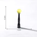 Miniature vintage street lamp decoration for DIY terrarium and dollhouse landscaping, 5.3cm - Single Round Light (2#) / 5.3cmx1.2cm