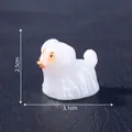 Statuetta miniatura cane fantasma Halloween luminosa, decorazione 3,1x2,5cm - Mini Animale Fantasma (C2651) / Golden Retriever